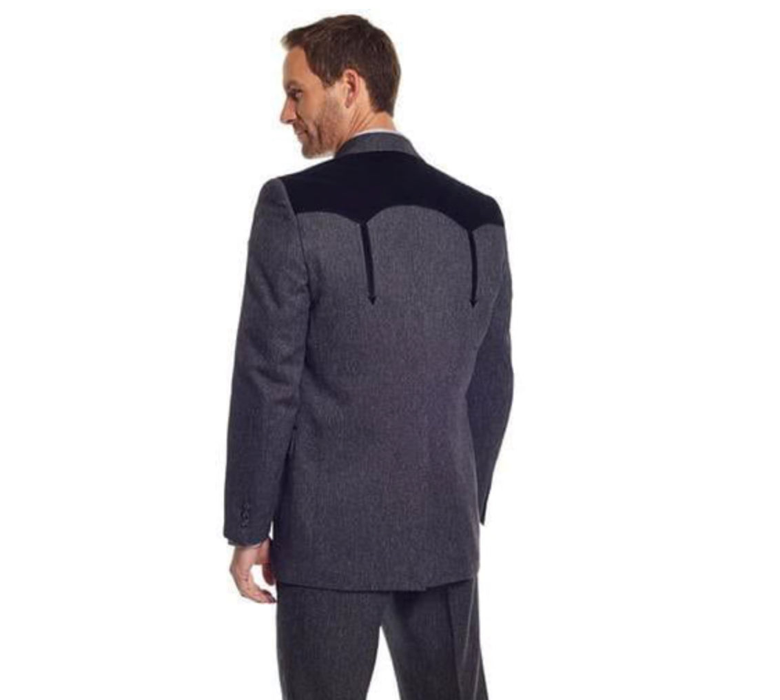 Chaqueta deportiva tipo blazer de jaspeado para hombre