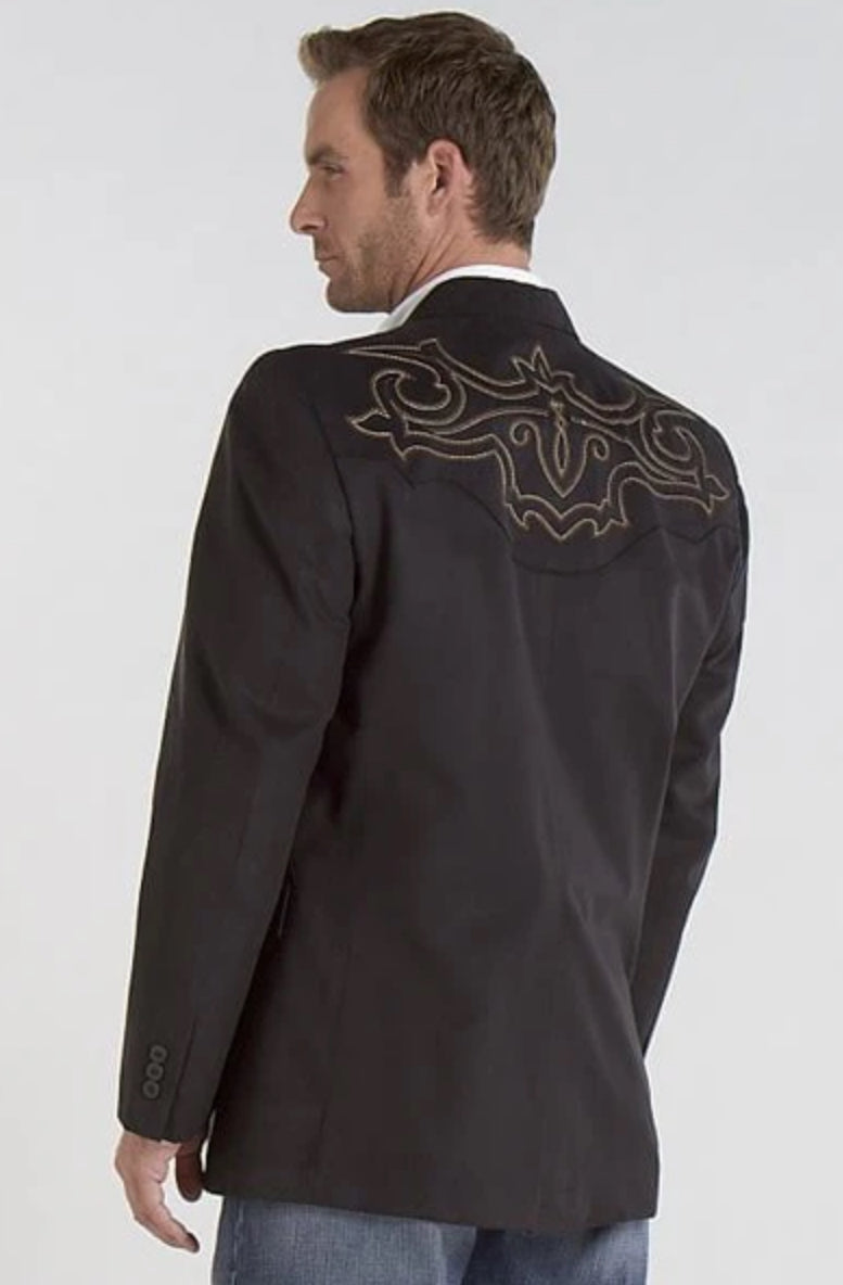 Chaqueta estilo blazer con puntadas de bota Galveston para hombre