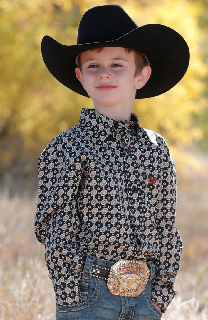 ESTAMPADO GEOMÉTRICO CINCH - NIÑO