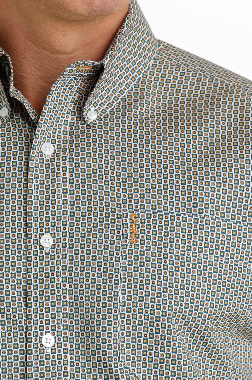 Camisa CINCH para hombre con botones y ajuste moderno