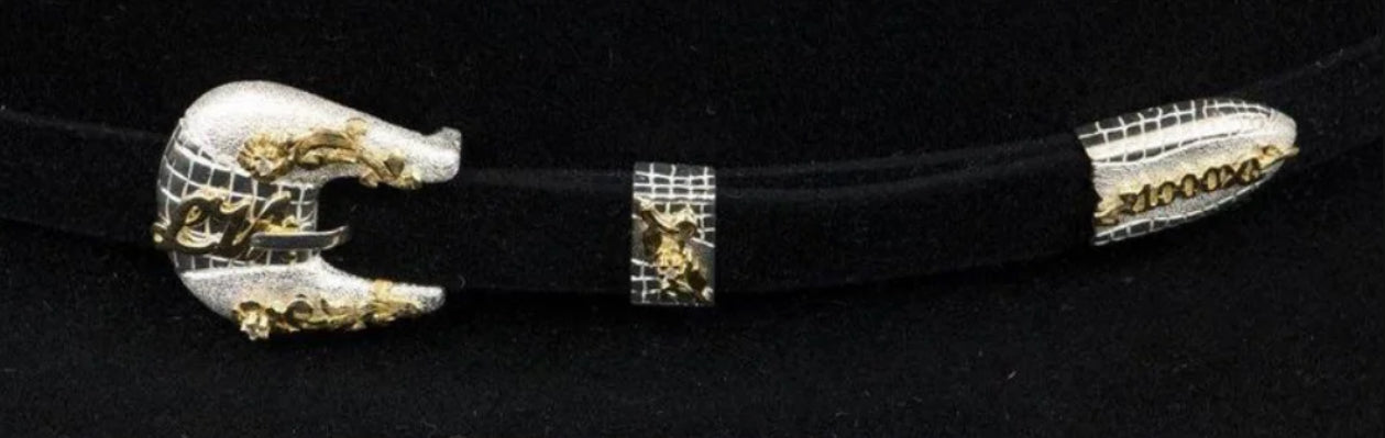 Sombrero de fieltro Larry Mahan 1000X para hombre - MF1M65IMPERIAL-BLK