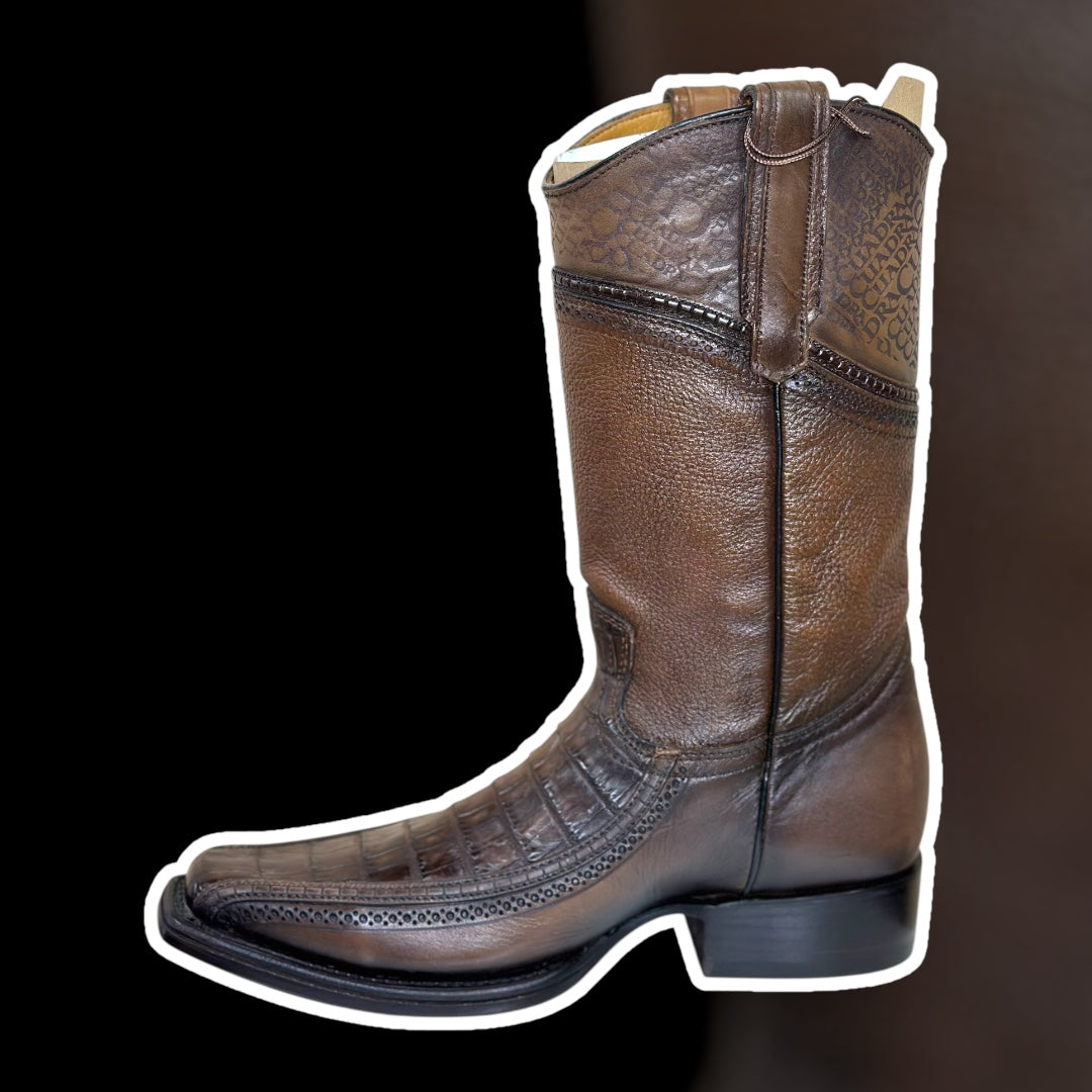 Cuadra | Botas de cocodrilo para hombre