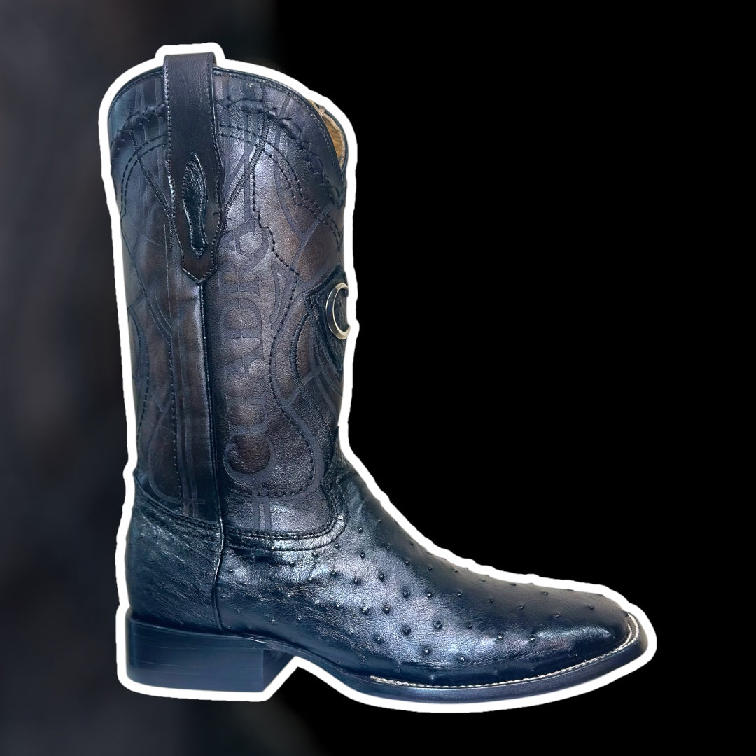 Cuadra | Botas de avestruz para hombre