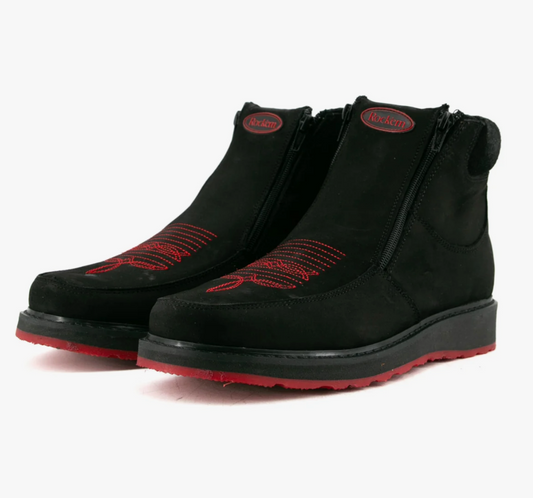 Rock'em botin/tenis suela roja