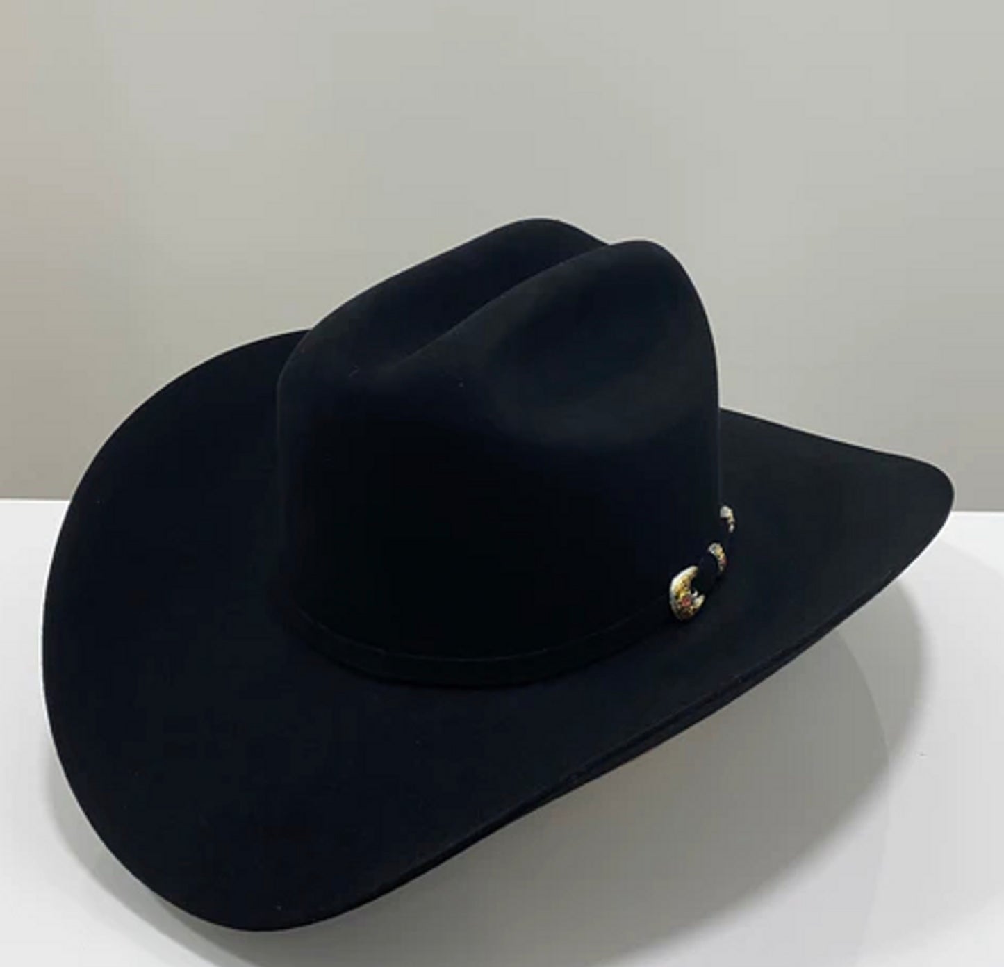 LARRY MAHAN 6X REAL BLACK - HAT FELTS - MF0665REAL40