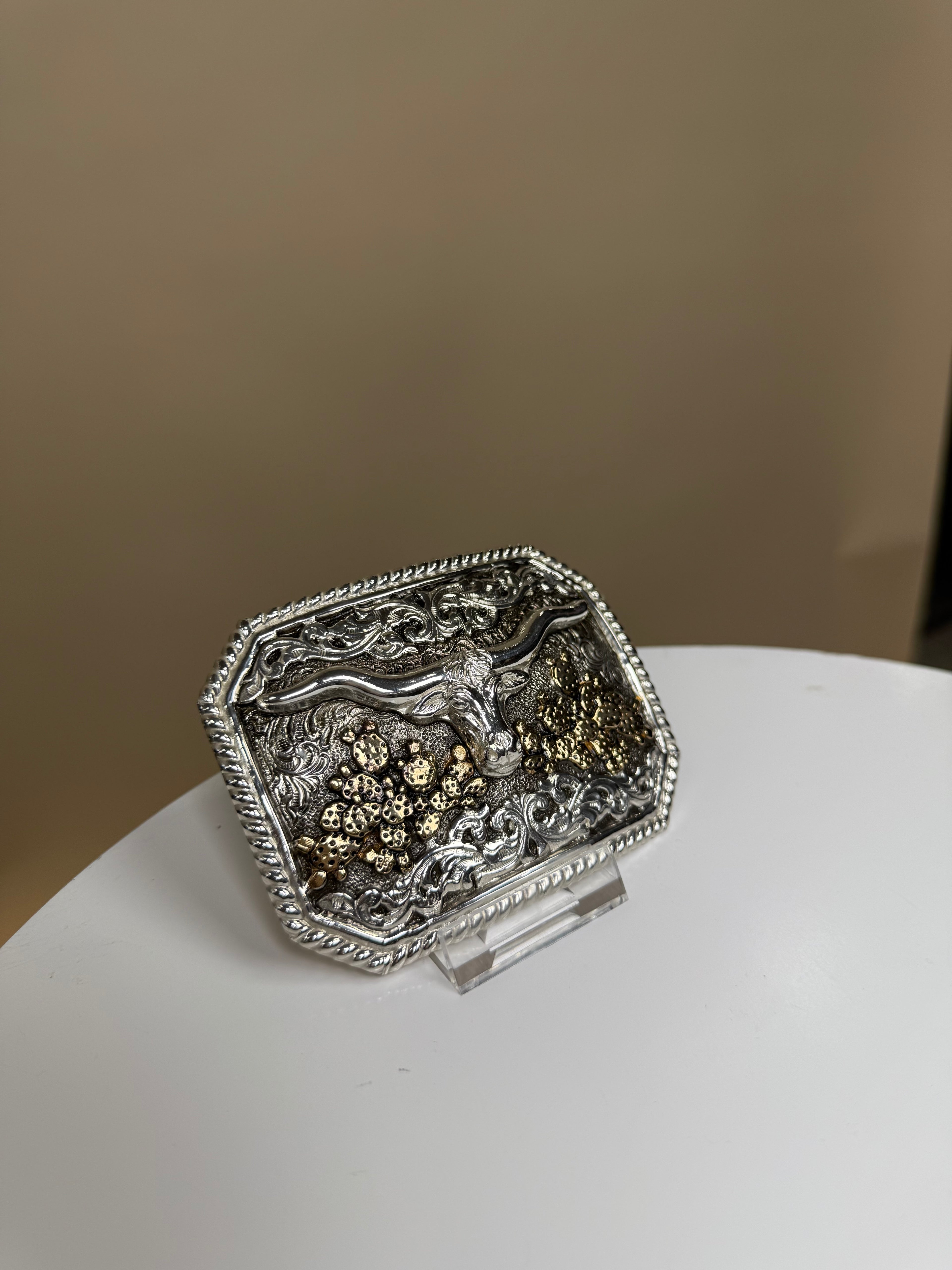 Crumrine | Hebilla de cuerno largo