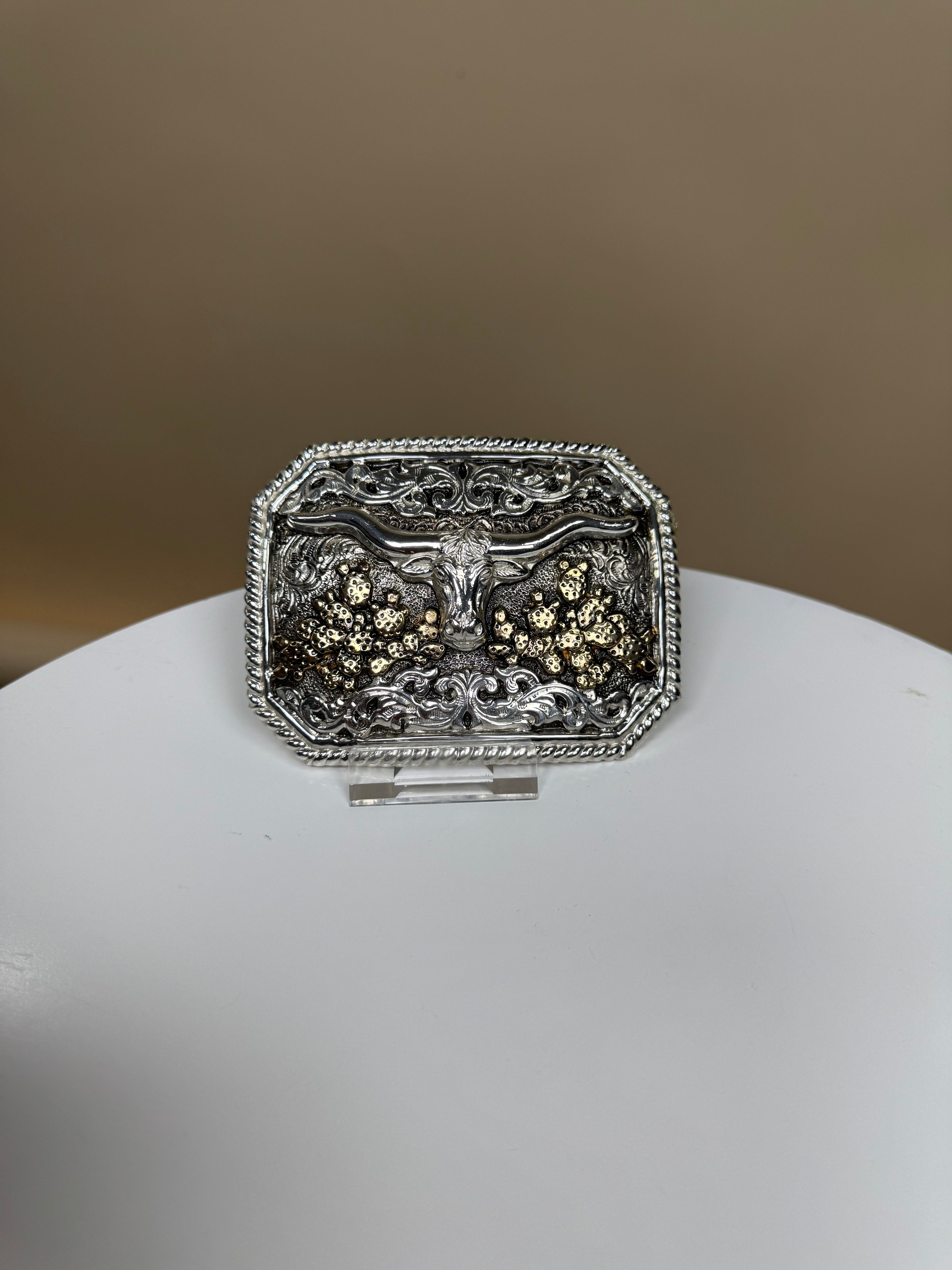 Crumrine | Hebilla de cuerno largo