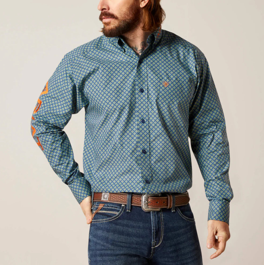 (ARIAT) TEAM WALTON CLASSIC SHIRT