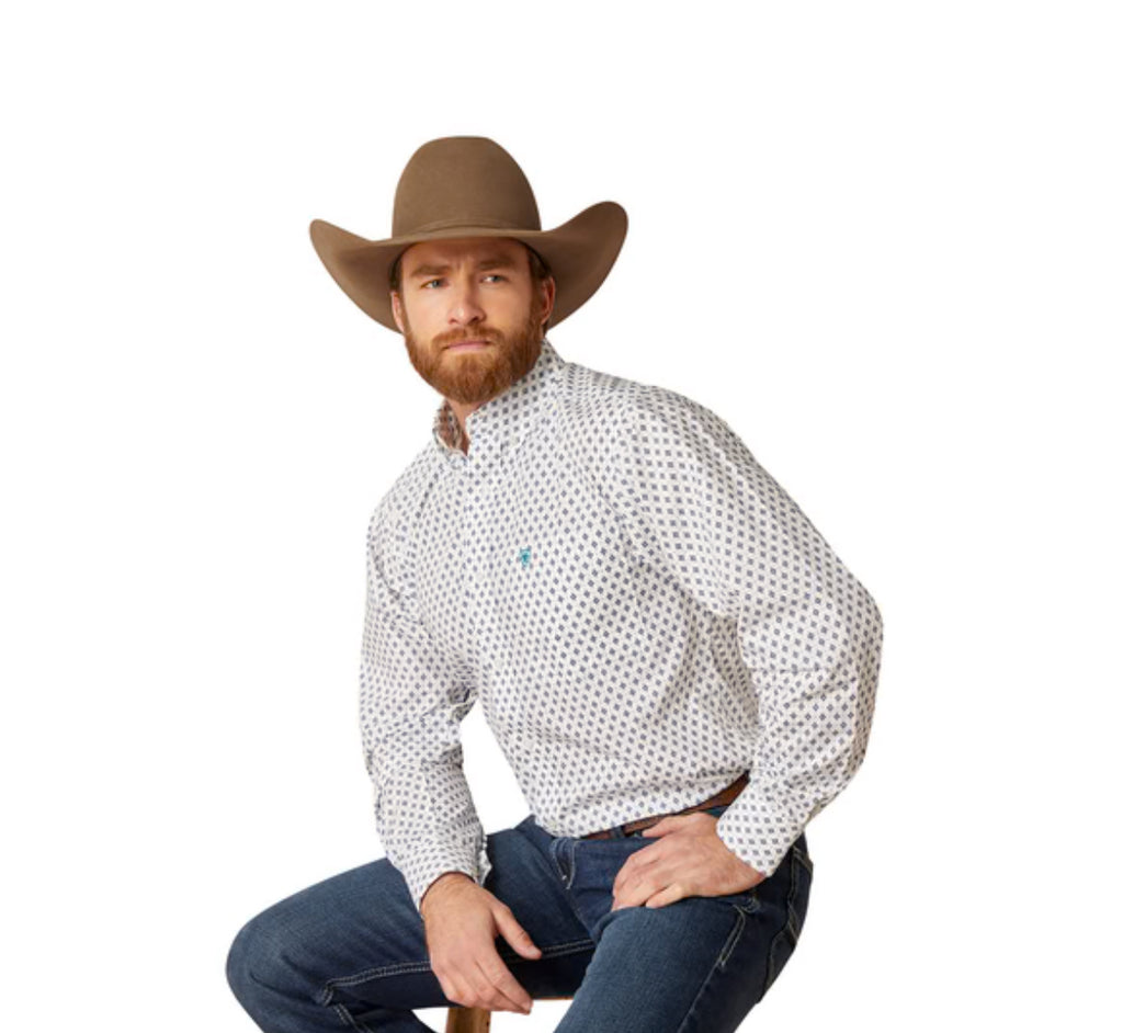 (ARIAT) CAMISA AJUSTADA BOONE