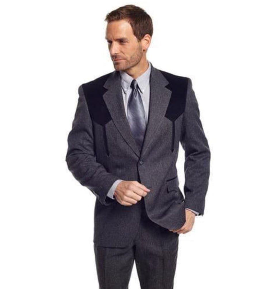 Men’s heather sport coat blazer