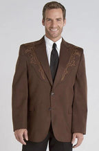 Chaqueta estilo blazer con puntadas de bota Galveston para hombre