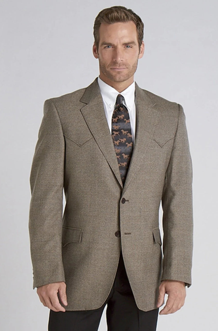 Mens Plano Donegal Sport Coat blazer