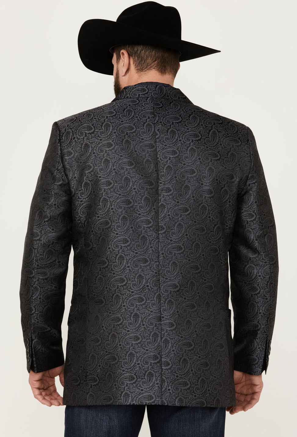 ROCK & ROLL DENIM MEN'S MODERN FIT PAISLEY JACQUARD SPORTSCOAT