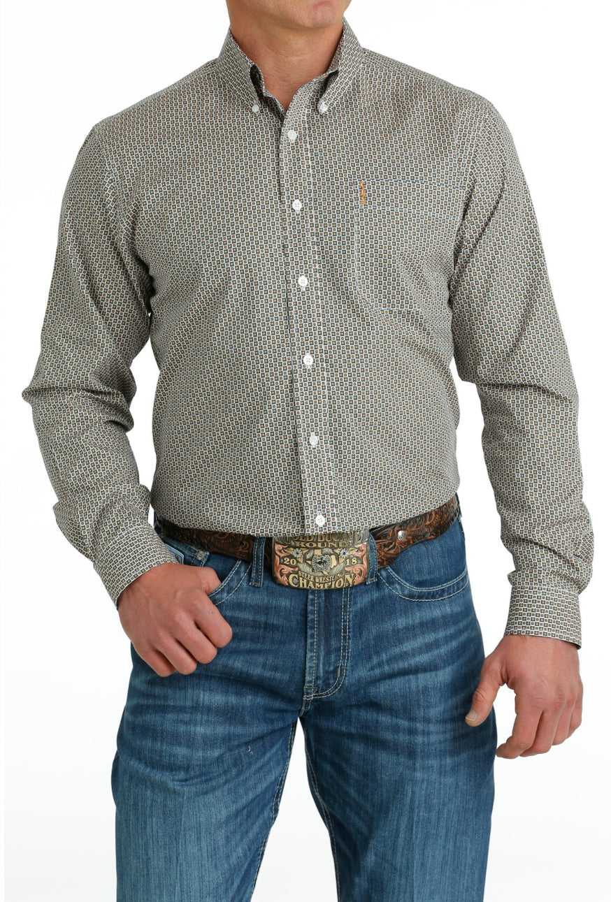 Camisa CINCH para hombre con botones y ajuste moderno