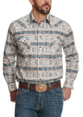 Camisa azteca para hombre | Panhandle Rough Stock