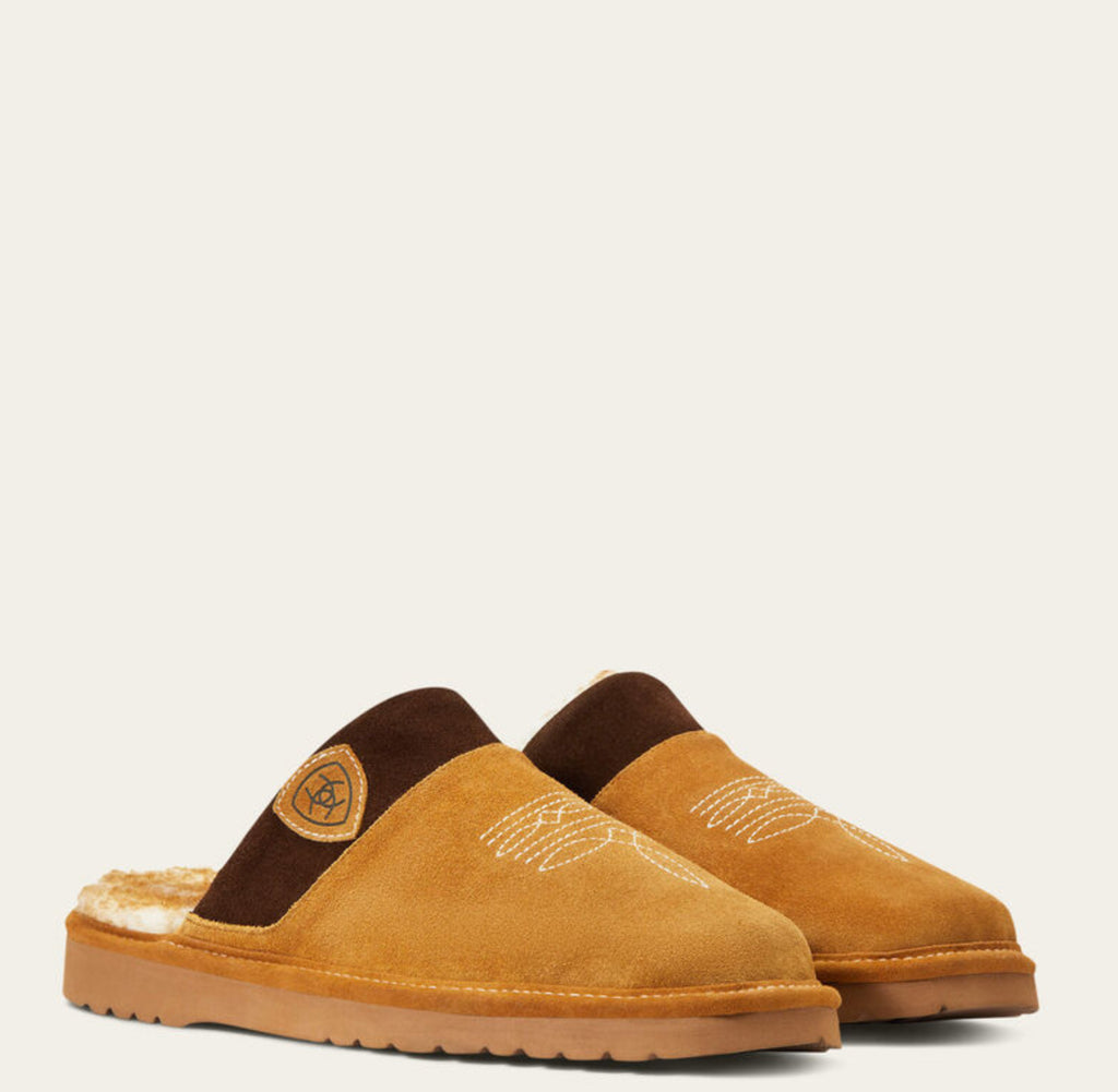 Ariat | Pantuflas de punta cuadrada de platero
