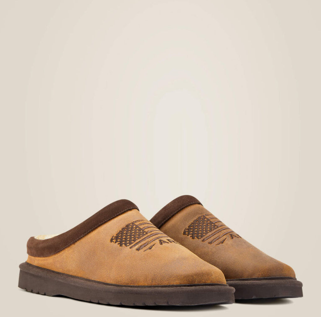 Ariat | Pantuflas Patriot de punta cuadrada para hombre