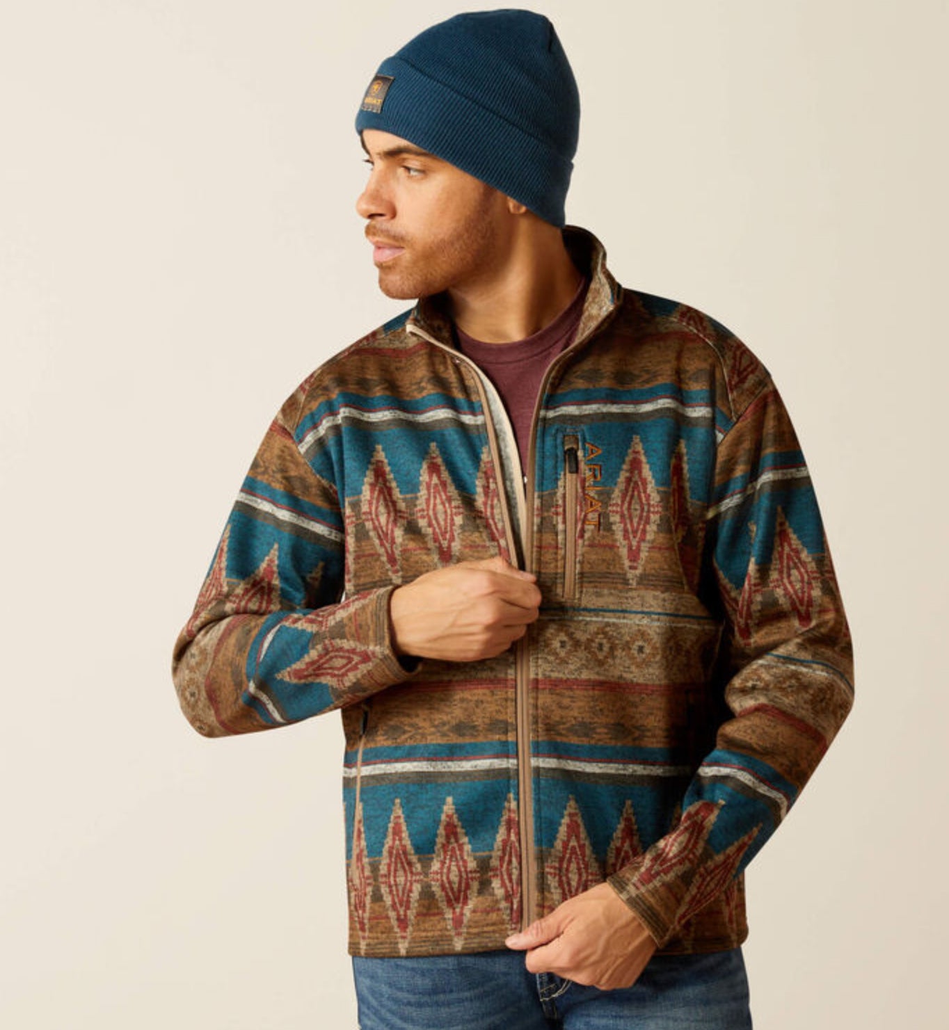 Ariat | Men’s Caldwell Full Zip Sweater