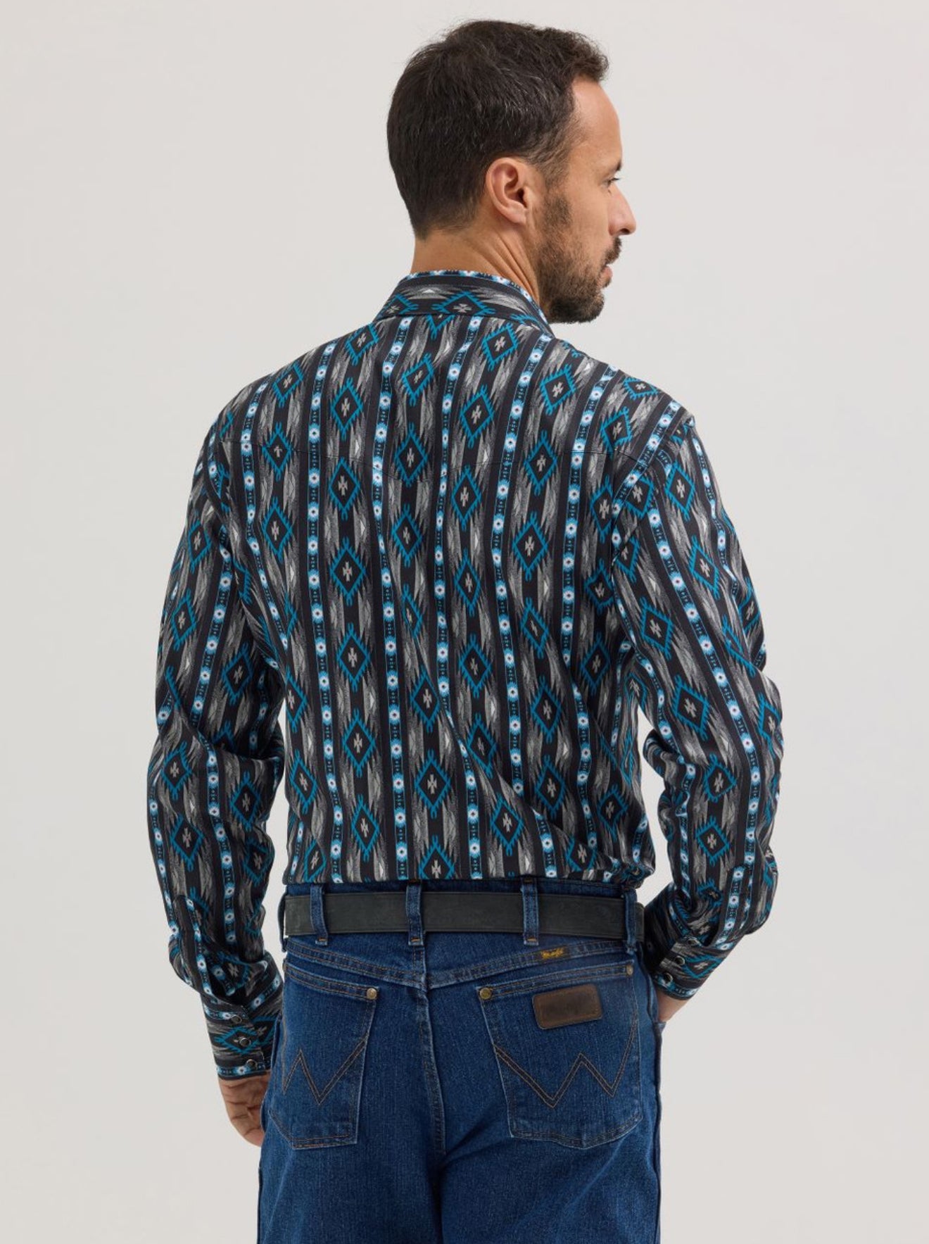 Wrangler | Men’s Checotah Aztec Print shirt