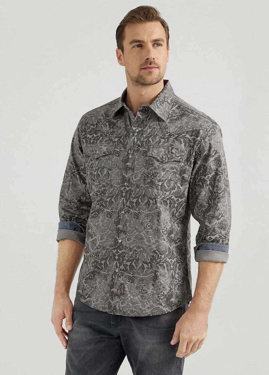 Wrangler | Camisa de manga larga premium para hombre