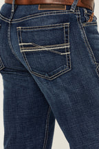 Vaqueros elásticos de corte entallado moderno Ariat M8 para hombre