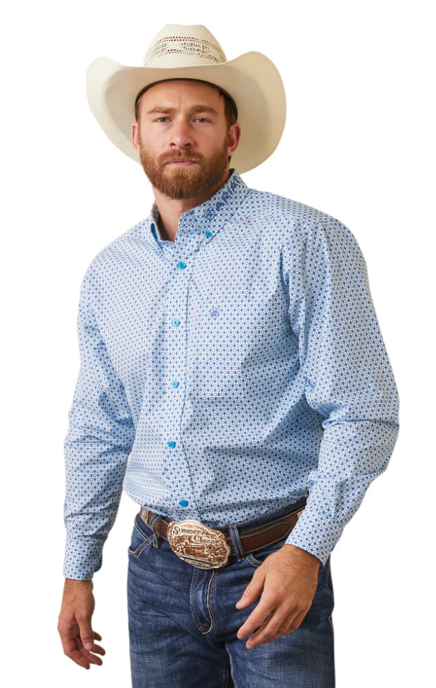 Ariat | Camiseta con estampado de rombos del equipo Syed para hombre
