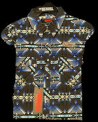 Tejido azteca Rock &amp; Roll (azul)