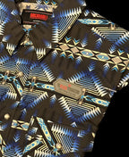 Tejido azteca Rock &amp; Roll (azul)