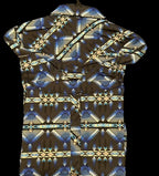 Tejido azteca Rock &amp; Roll (azul)