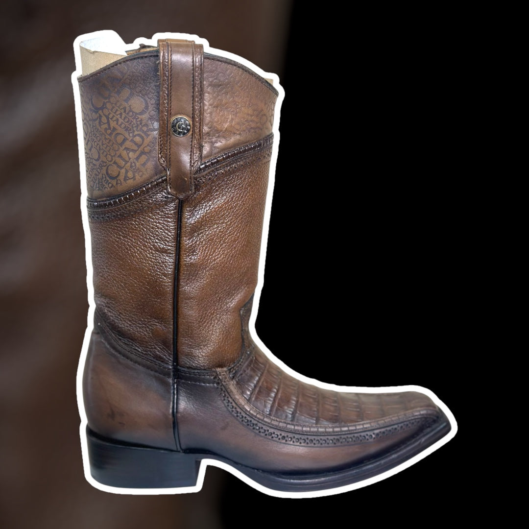 Cuadra | Botas de cocodrilo para hombre