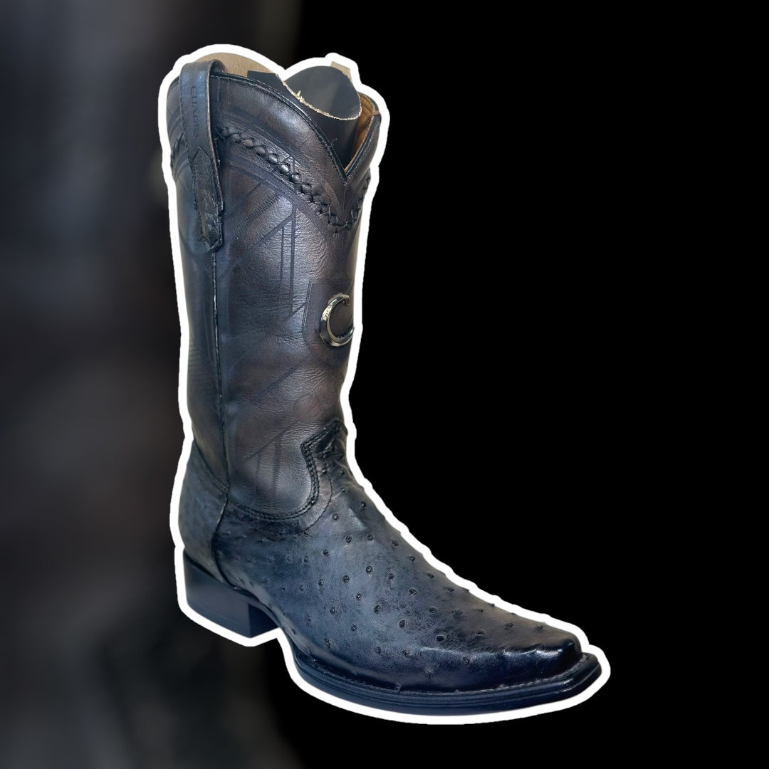 Cuadra | Botas de avestruz para hombre