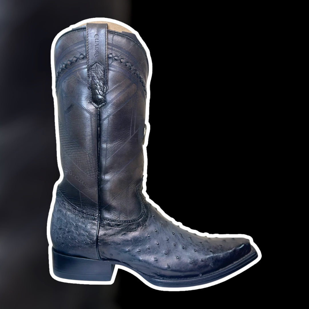 Cuadra | Botas de avestruz para hombre