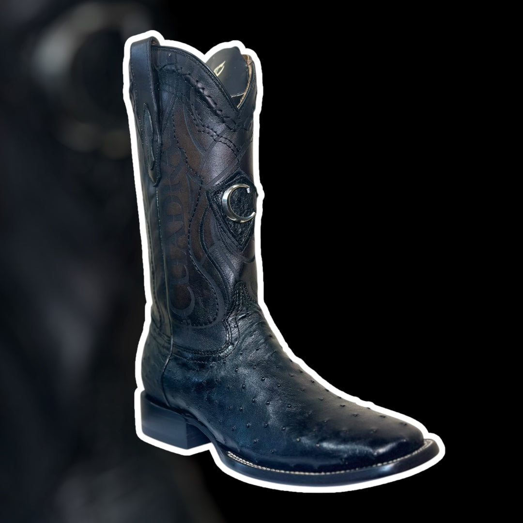 Cuadra | Botas de avestruz para hombre