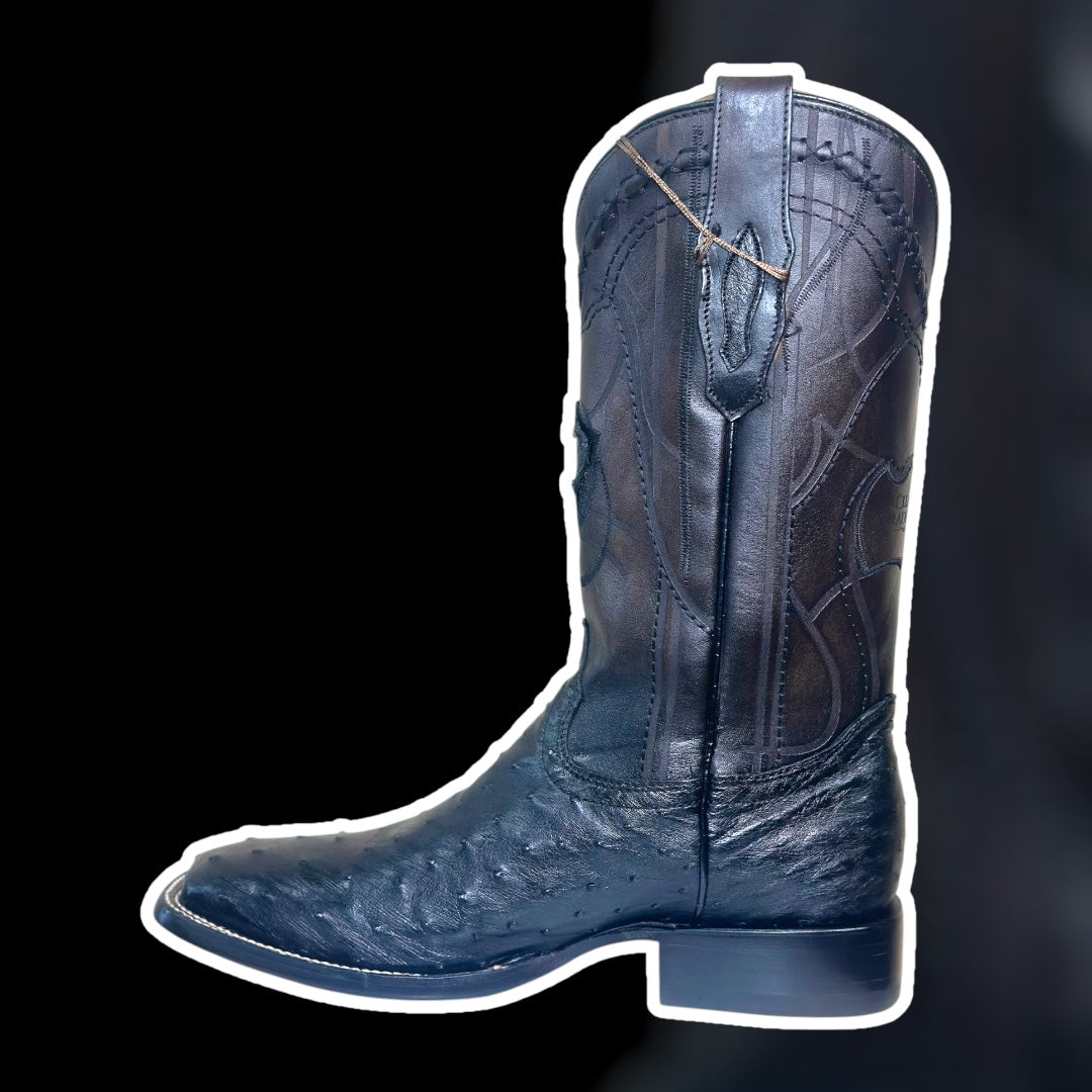 Cuadra | Botas de avestruz para hombre