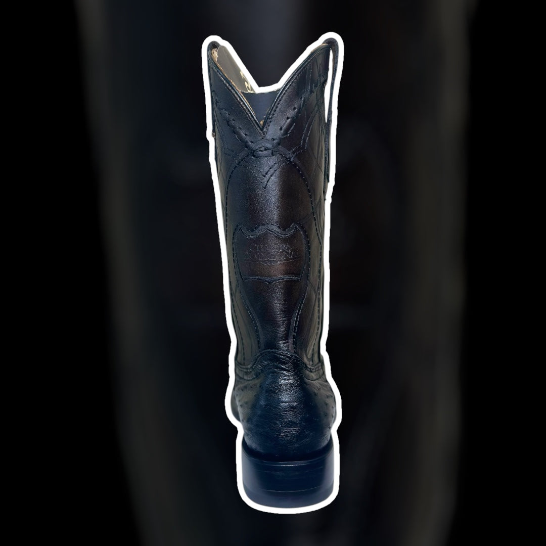 Cuadra | Botas de avestruz para hombre