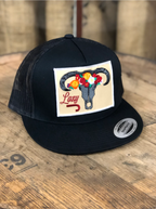 Gorras Lazy J MULTI Calavera y Flor