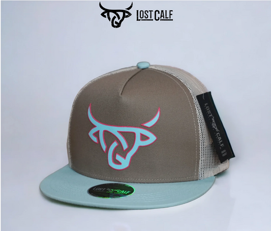 Lost Calf Sky Rose hat