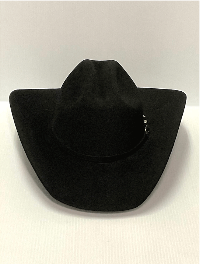 Justin JF0657DYLA Bent Rail Dylan 6X Fur Felt Cowboy Hat Black