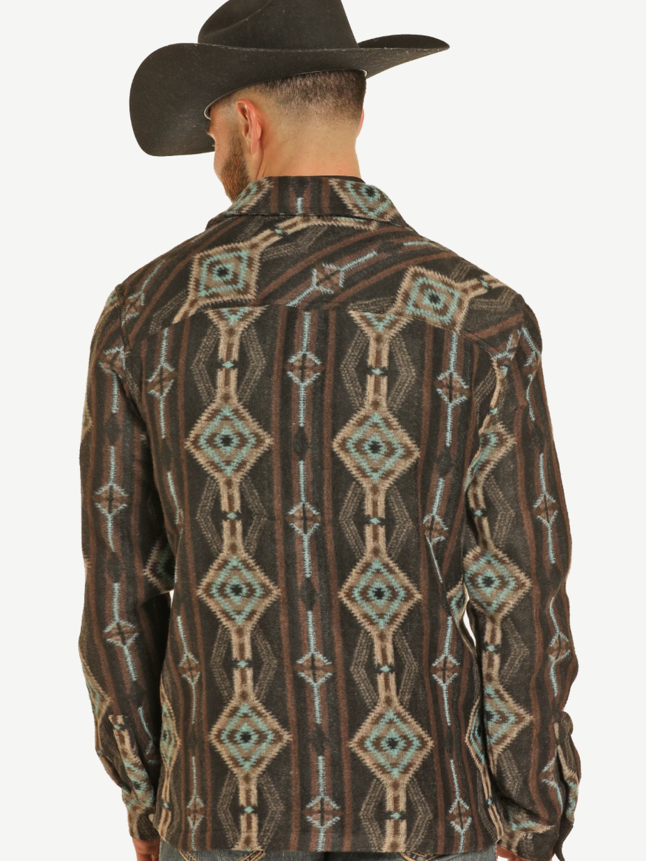 Rock N roll AZTEC PRINT  ZIP UP JACKET