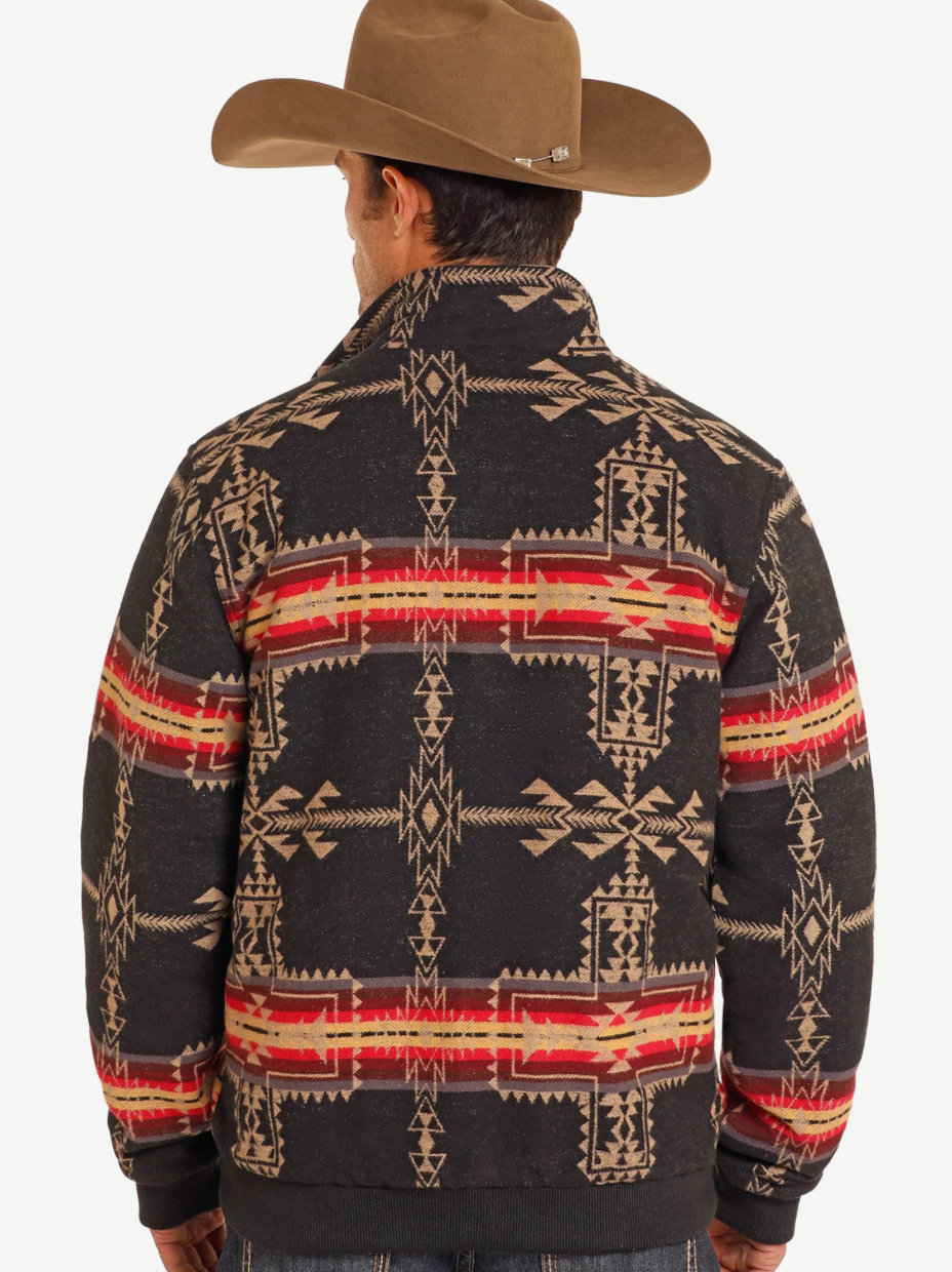 CHAQUETA BOMBER AZTECA ROCK N ROLL